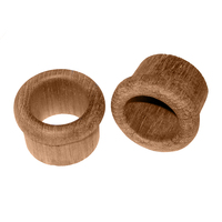 60146-A     Whitecap Teak Finger Pull - 1" Barrel Length - 2 Pack     50541