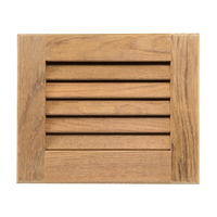 60712     Whitecap Teak Louvered Insert - 7-1/2" x 9-1/8" x 3/4"     50652