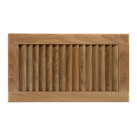 60710     Whitecap Teak Louvered Insert - 16" x 9-1/8" x 3/4"     50653