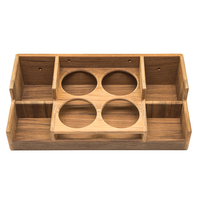 62550     Whitecap Teak Bar Rack     50700