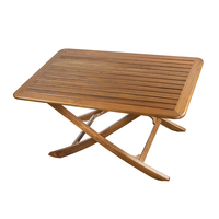 60029     Whitecap Teak Large Adjustable Slat Top Table     50792