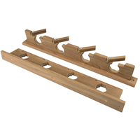 60620     Whitecap Teak Lock-In Four-Rod Storage Rack     50794