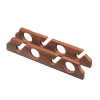 60612     Whitecap Teak Four-Rod Storage Rack - Pair     50796