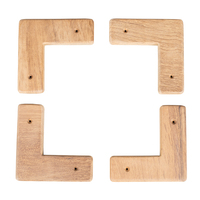 60329     Whitecap Teak Cooler/Box Chocks - 4 Pack     50799