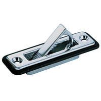 1221DP0CHR     Perko Spring Loaded Flush Pull - Chrome Plated Zinc - ¾" x 3-¼"     50976