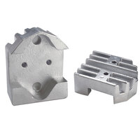 806     Tecnoseal Gimbal Block Anode - Zinc Finned     51712