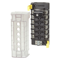 5050     Blue Sea 5050 ST CLB Circuit Breaker Block - 6 Position     51809