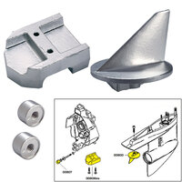 20800     Tecnoseal Anode Kit w/Hardware - Mercury Alpha 1 Gen 1 - Zinc     52023