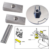 20814     Tecnoseal Anode Kit w/Hardware - Mercury Verado 4 - Zinc     52038