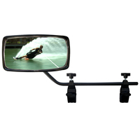 13066-7     Attwood Clamp-On Ski Mirror - Universal Mount     52318