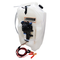 17860-2012     Jabsco Flat Tank Oil Changer System - 3-1/2 Gallon Tank - 12V     53313