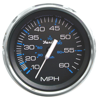 33704     Faria Chesapeake Black 4" Speedometer - 60MPH (Pitot)     54626