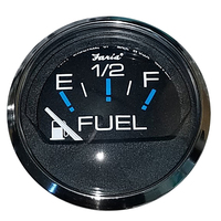 13701     Faria Chesapeake Black 2" Fuel Level Gauge (E-1/2-F)     54628