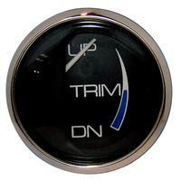 13707     Faria Chesapeake Black 2" Trim Gauge (Mercury / Mariner / Mercruiser / Volvo DP / Yamaha '01 and newer)     54632