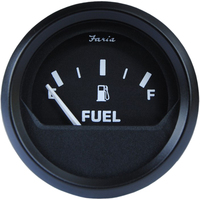 12801     Faria Euro Black 2" Fuel Level Gauge     54690