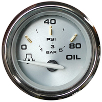 19002     Faria Kronos 2" Oil Pressure Gauge - 80 PSI     54726