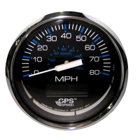 33730     Faria Chesapeake Black 4" Speedometer w/ LCD Heading Display - 80MPH (GPS)     54732