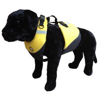 AK-1000-HV-L     First Watch Flotation Dog Vest - Hi-Visibility Yellow - Large     55665