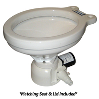 162HR012     Raritan Sea Era Toilet - Household Style - Remote Intake Pump - Straight &amp; 90&deg; Discharge - Smart Toilet Control - 12v     55865