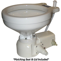 162MF012     Raritan Sea Era Toilet - Marine Size - Freshwater Solenoid - Straight &amp; 90&deg; Discharge - Smart Toilet Control - 12v     55866