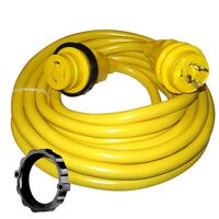 35SPP     Marinco 30 Amp Power Cord Plus Cordset - 35' - Yellow     56181