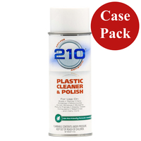 40934CASE     Camco 210 Plastic Cleaner Polish - 14oz Spray - Case of 12     57422