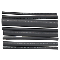 301506     Ancor Adhesive Lined Heat Shrink Tubing - Assorted 8-Pack, 6", 20-2/0 AWG, Black     58828