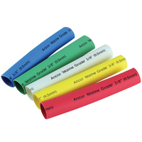 304503     Ancor Adhesive Lined Heat Shrink Tubing - 5-Pack, 3", 12 to 8 AWG, Assorted Colors     58829