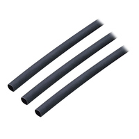 302103     Ancor Adhesive Lined Heat Shrink Tubing (ALT) - 3/16" x 3" - 3-Pack - Black     60043