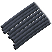 302106     Ancor Adhesive Lined Heat Shrink Tubing (ALT) - 3/16" x 6" - 10-Pack - Black     60044