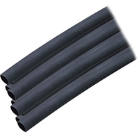 303124     Ancor Adhesive Lined Heat Shrink Tubing (ALT) - 1/4" x 12" - 10-Pack - Black     60049