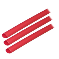 303603     Ancor Adhesive Lined Heat Shrink Tubing (ALT) - 1/4" x 3" - 3-Pack - Red     60051