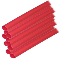 303606     Ancor Adhesive Lined Heat Shrink Tubing (ALT) - 1/4" x 6" - 10-Pack - Red     60052