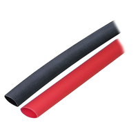 304602     Ancor Adhesive Lined Heat Shrink Tubing (ALT) - 3/8" x 3" - 2-Pack - Black/Red     60059