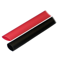 305602     Ancor Adhesive Lined Heat Shrink Tubing (ALT) - 1/2" x 3" - 2-Pack - Black/Red     60069