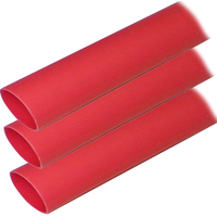 307624     Ancor Adhesive Lined Heat Shrink Tubing (ALT) - 1" x 12" - 3-Pack - Red     60088