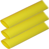 307906     Ancor Adhesive Lined Heat Shrink Tubing (ALT) - 1" x 6" - 3-Pack - Yellow     60090