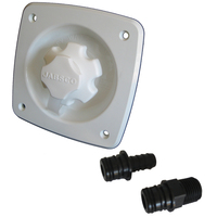 44412-1045     Jabsco Water Pressure Regulator - Flush Mount - White     60216