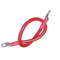 189131     Ancor Battery Cable Assembly, 4 AWG (21mm²) Wire, 3/8" (9.5mm) Stud, Red - 18" (45.7cm)     60527