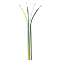 154525     Ancor Ribbon Bonded Cable - 16/4 AWG - Brown/Green/White/Yellow - Flat - 250'     60756