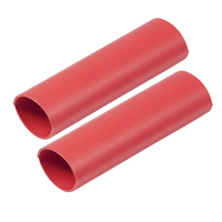 327606     Ancor Heavy Wall Heat Shrink Tubing - 1" x 6" - 2-Pack - Red     61051