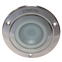 114117     Lumitec Shadow - Flush Mount Down Light - Polished Finish - Spectrum RGBW     61685