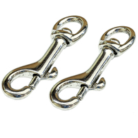 88666     Tigress Nickel Plated Brass Snaps - Pair     63534