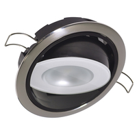 115117     Lumitec Mirage Positionable Down Light - Spectrum RGBW Dimming - Polished Bezel     64312