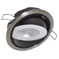 115113     Lumitec Mirage Positionable Down Light - White Dimming - Polished Bezel     64741