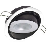 115123     Lumitec Mirage Positionable Down Light - White Dimming - White Bezel     64742