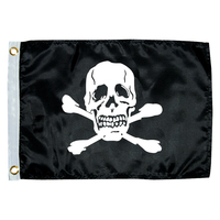 1818     Taylor Made 12" x 18" Jolly Roger Novelty Flag     65065