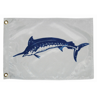 2918     Taylor Made 12" x 18"  Blue Marlin Flag     65066