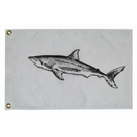 3218     Taylor Made 12" x 18" Shark Flag     65069