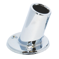 962     Taylor Made 1" Slanted Chrome Plated Flag Pole Socket     65148